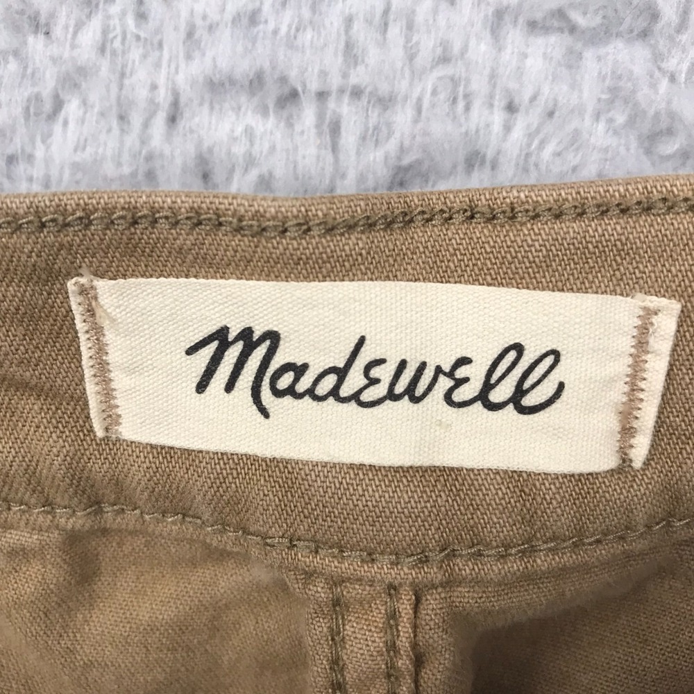 Madewell Emmett Wide Leg Jeans Womens 26‎ Brown High Waist Welt Pocket Denim - Picture 3 of 12